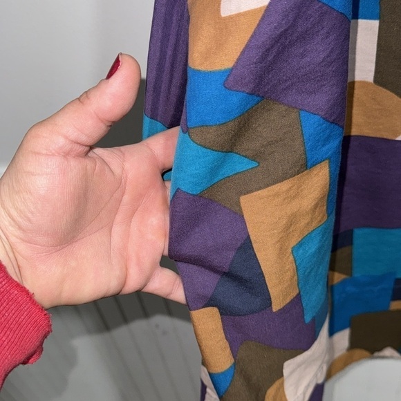 Marc Jacobs dress geoometric print with gold detailing small‎ - Picture 3 of 3